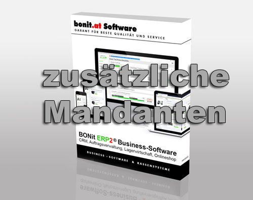 BONit ERP2 Business-Software Mandantenerweiterung