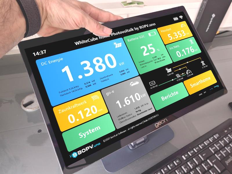 BOPV.uno 15.6
 Komplettset (Huawei, Fronius, SMA)
