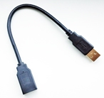 kurzes USB Verlängerungskabel 15-24cm