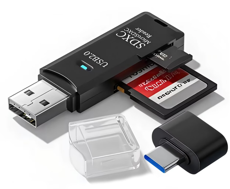 Micro-SD Kartenleser USB-A, USB-C, USB 2.0
