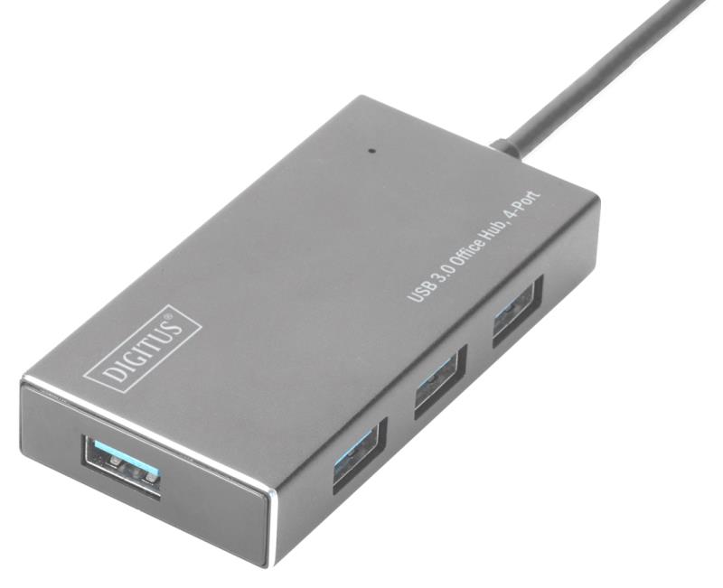USB-HUB THB-450 Hub - 4 Anschlüsse - USB 3.0, AKTIV 5V/2A